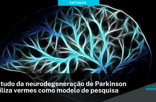 Estudo da neurodegeneração de Parkinson utiliza vermes como modelo de pesquisa
